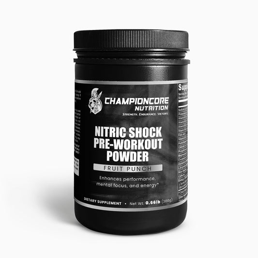 Nitric Shock Pre-Workout Powder (Fruit Punch)