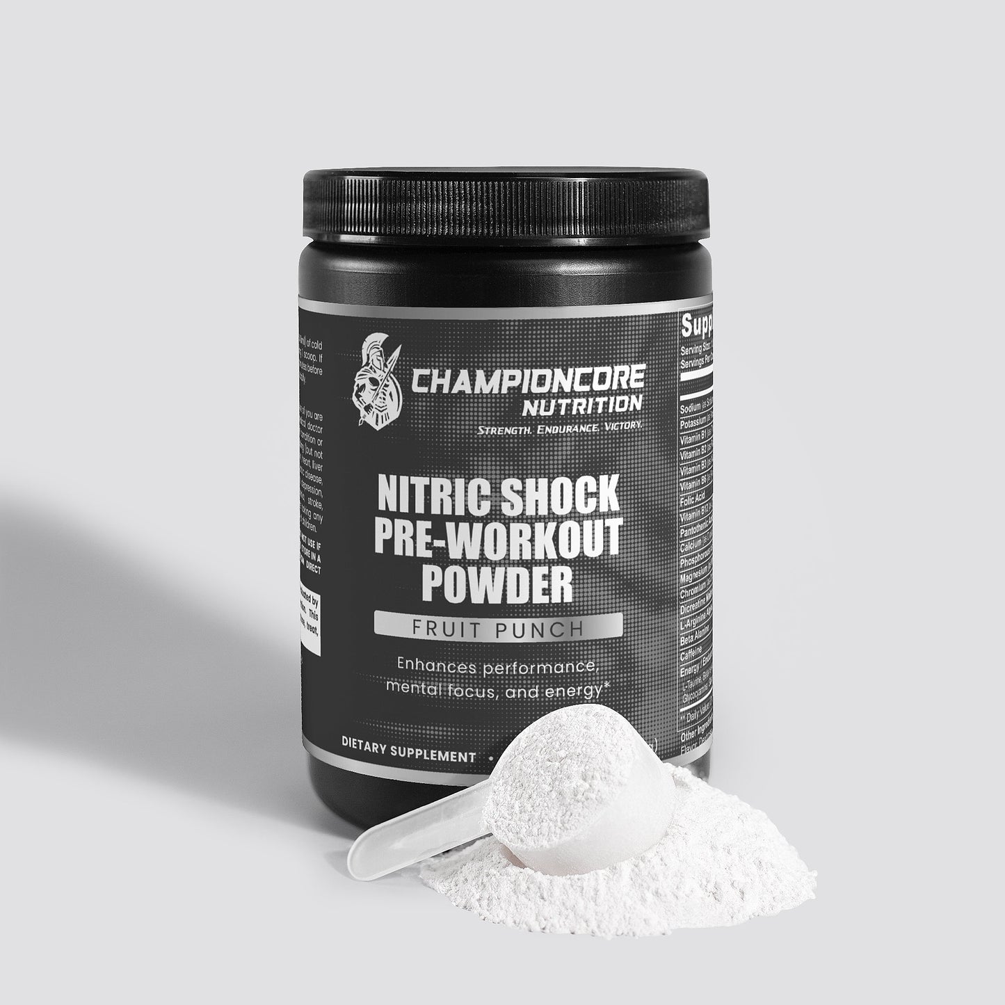 Nitric Shock Pre-Workout Powder (Fruit Punch)