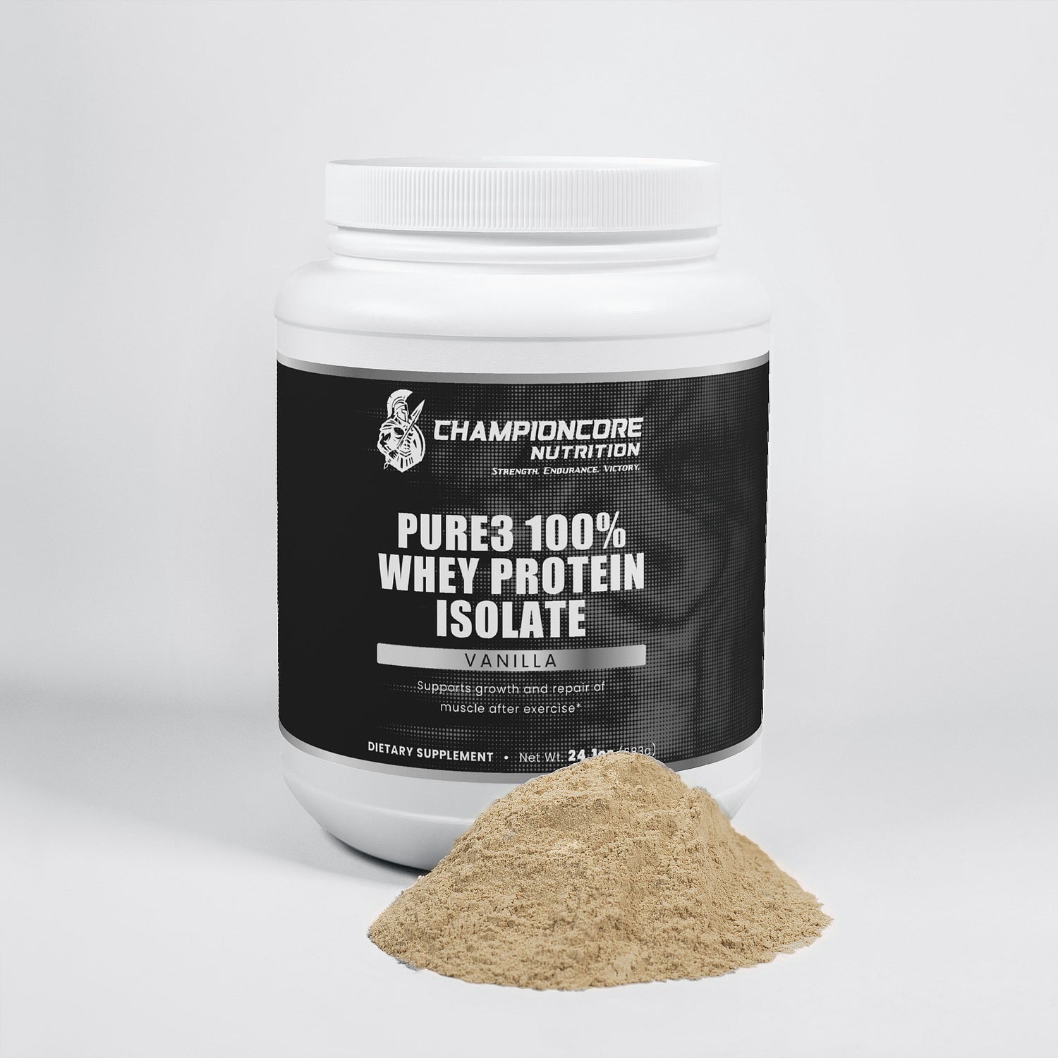 Pure3 100% Whey Protein Isolate (Vanilla)